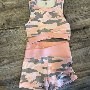Barely Worn! Justice for girls Gymnastics or Dance Set